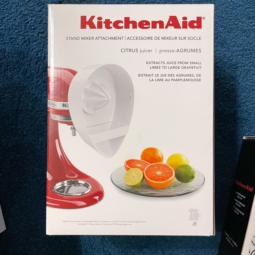 STAND MIXER ATTACHMENT FOR KITCHEN AID - citrus juicer